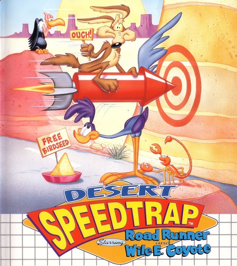 Desert Speedtrap starring Road Runner and Wile E. Coyote Game Cover