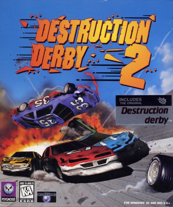 Destruction Derby 2 Game Cover