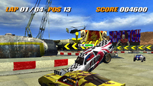 Destruction Derby Arenas Gameplay (PlayStation 2)