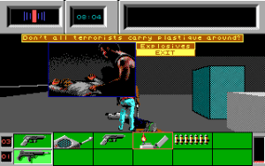 Die Hard Gameplay (DOS)
