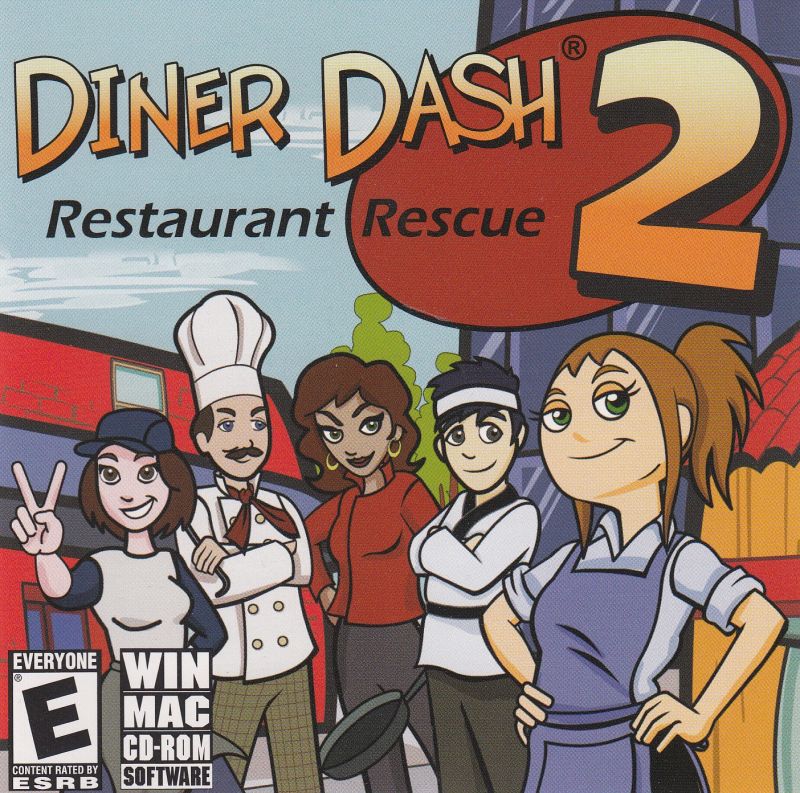 Diner Dash 2 PC CD Rom