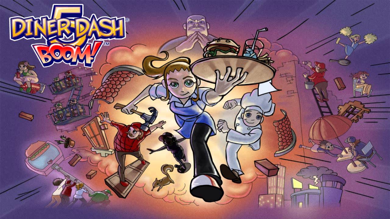 Diner Dash 5: Boom! Game Cover