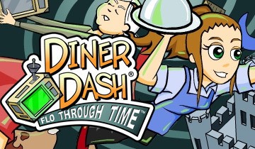 Diner Dash Flo on the Go & Diner Dash Hometown Hero Jewel Case PC