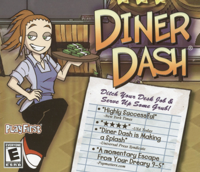 Diner Dash Game Cover
