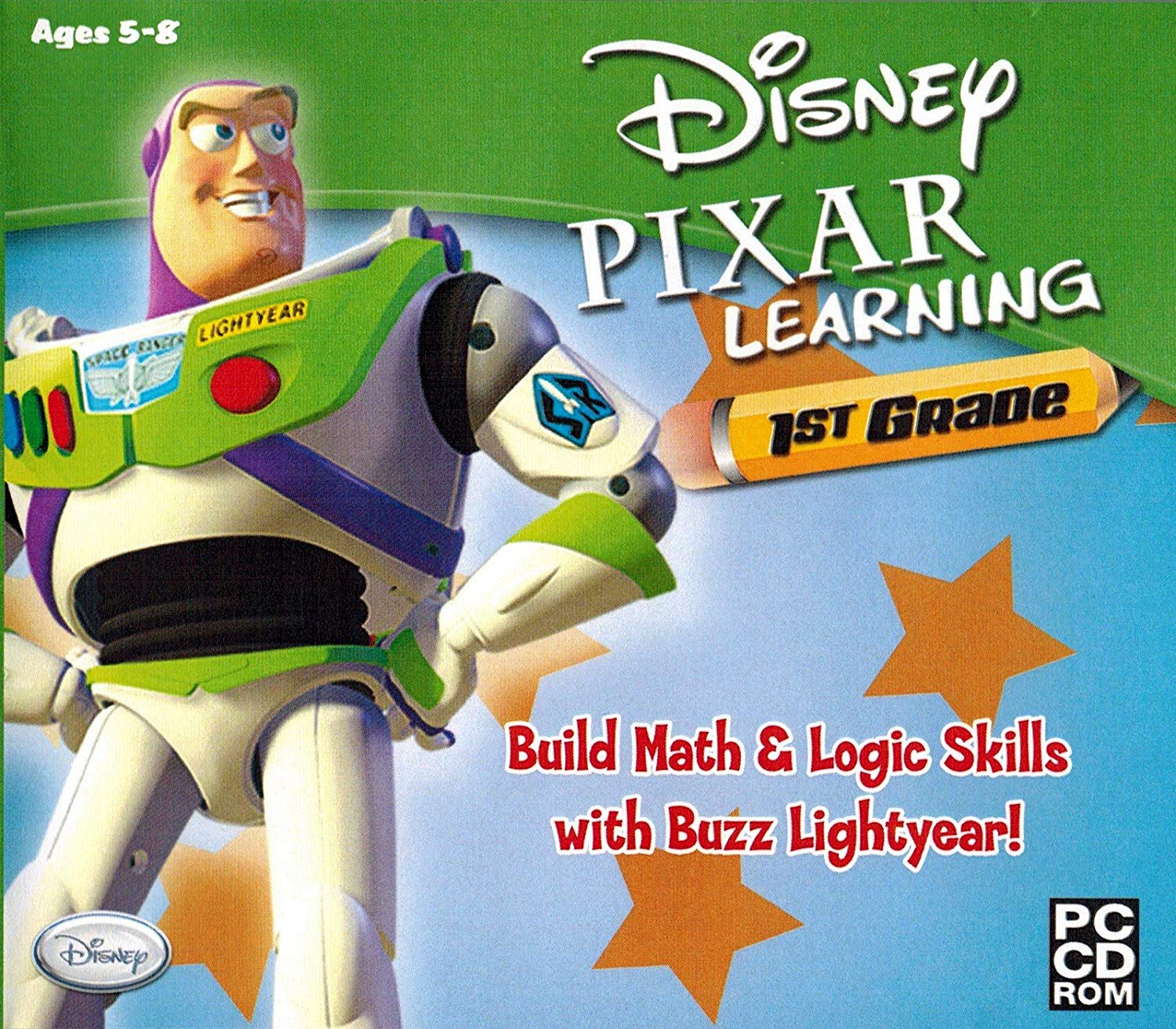 Disney Pixar Learning 1st Grade Game Cover