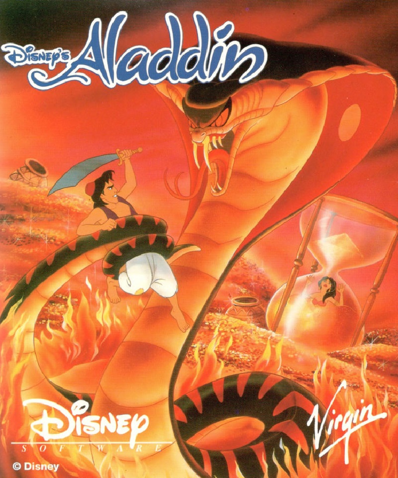 Disney's Aladdin Game Cover