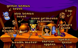 Disney's Aladdin Gameplay (DOS)