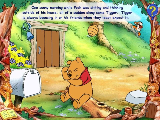 Disney's Animated Storybook: Winnie the Pooh and Tigger Too Gameplay (Windows)