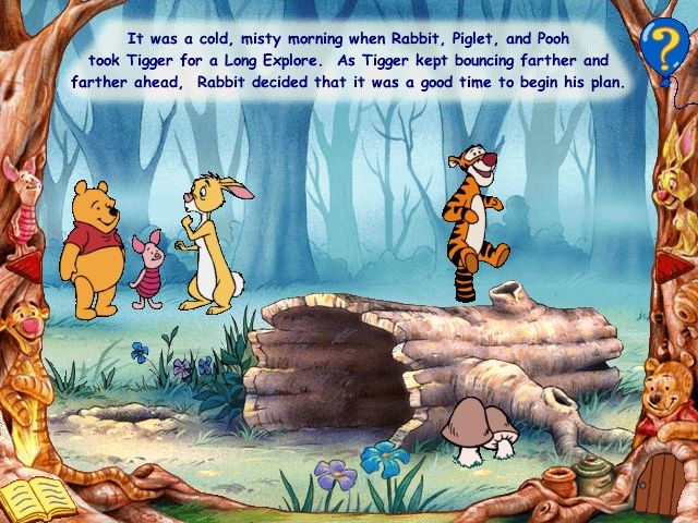 Disney's Animated Storybook: Winnie the Pooh and Tigger Too Gameplay (Windows)