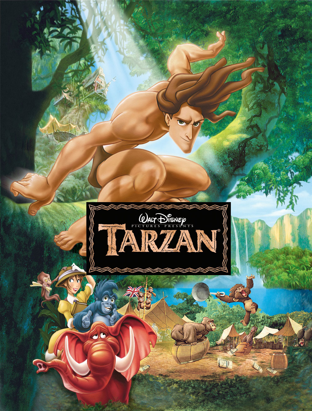 Disney's Tarzan Game Cover