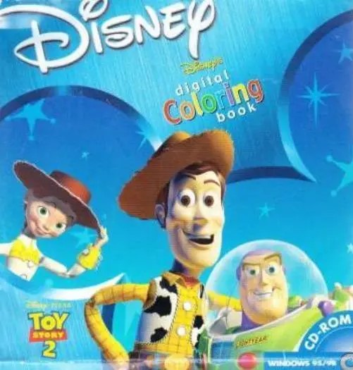 Disney's Toy Story 2: Digital Coloring Book Game Cover