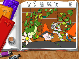 Disney's Toy Story 2: Digital Coloring Book Gameplay (Windows)