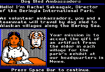 Dog Sled Ambassadors Gameplay (Apple II)