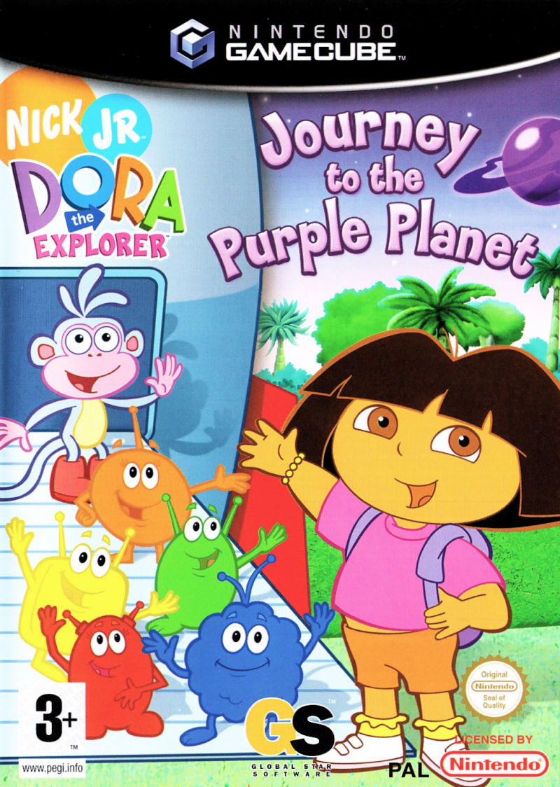 Dora the Explorer: Journey to the Purple Planet Game Cover