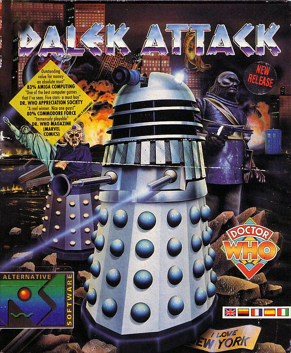 Dr. Who Dalek Attack Game Cover