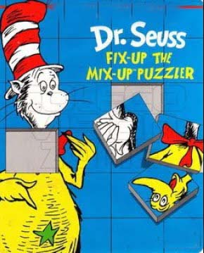 Dr. Seuss's Fix-Up the Mix-Up Puzzler Game Cover