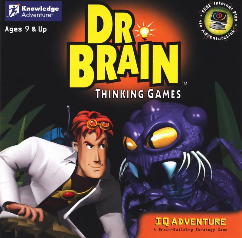 Dr. Brain Thinking Games: IQ Adventure Game Cover