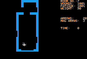 Dunjonquest: Morloc's Tower Gameplay (Apple II)