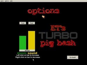 ET's Turbo Pig Bash Gameplay (Windows)