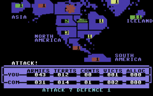 Empire (1984) Gameplay (Commodore 64)