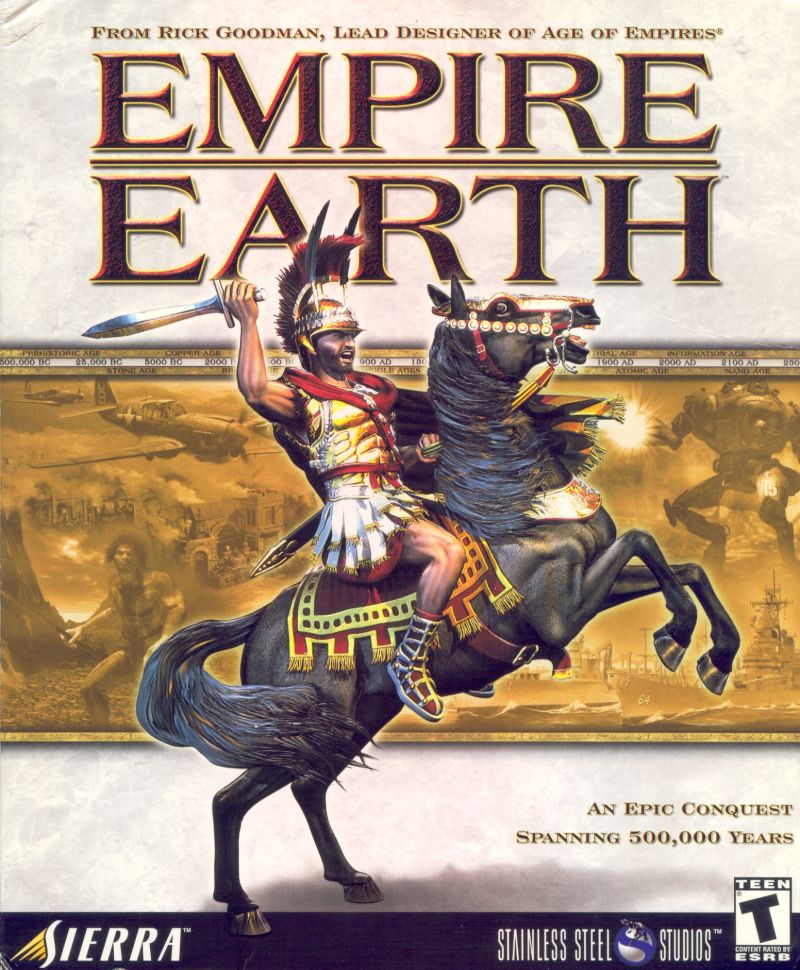 Empire Earth Game Cover