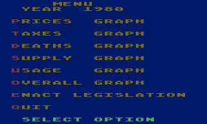 Energy Czar Gameplay (Atari 8-bit)