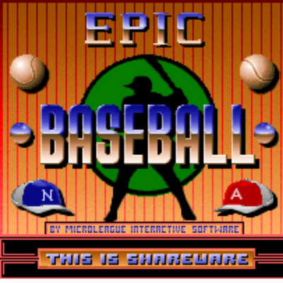 Epic Baseball Game Cover