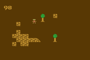 Escape from Perilous Gameplay (Atari 8-bit)