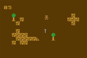 Escape from Perilous Gameplay (Atari 8-bit)