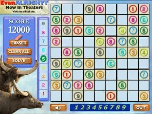 Evan Almighty Animal Sudoku Gameplay (Windows)