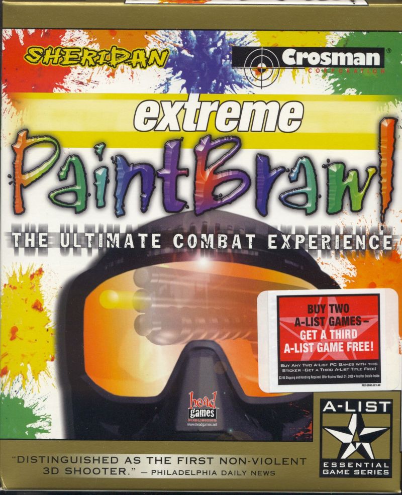 Extreme Paintbrawl Game Cover