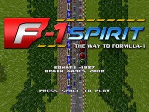 F-1 Spirit Remake Gameplay (Windows)