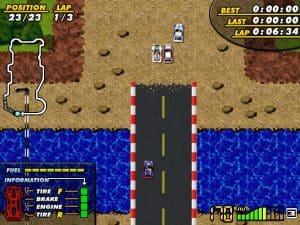 F-1 Spirit Remake Gameplay (Windows)