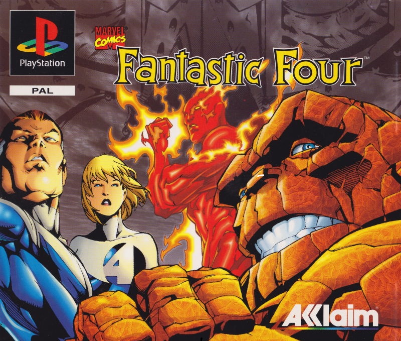 Fantastic Four Game Cover