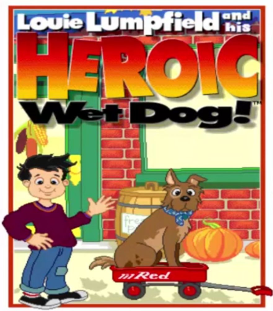 Fisher-Price Read & Play: Louie Lumbfield and his Heroic Wet Dog Trail Game Cover