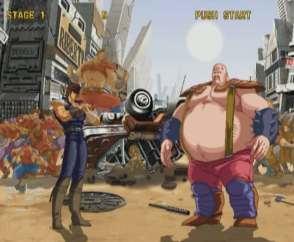 Fist of the North Star Gameplay (PlayStation 2)