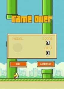 Flappy Bird Gameplay (Windows)