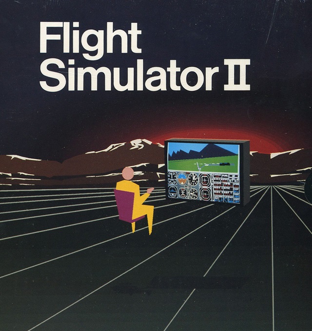 Flight Simulator II Game Cover
