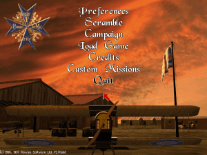 Flying Corps Gold Gameplay (DOS)