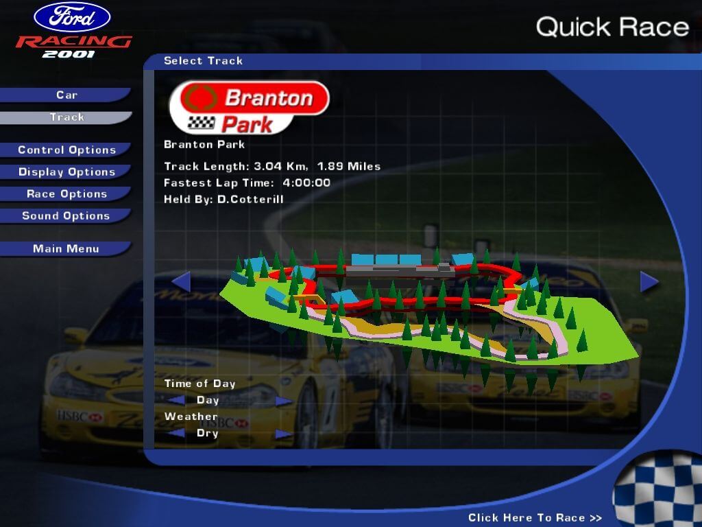 Ford Racing Gameplay (Windows)