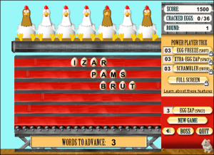 Fowl Words 2: Trouble at the Chicken Ranch! Gameplay (Windows)