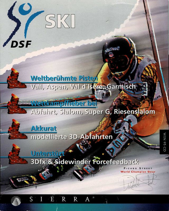 Front Page Sports Ski Racing Game Cover
