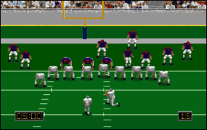 Front Page Sports Football Pro Gameplay (DOS)