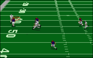 Front Page Sports Football Pro Gameplay (DOS)