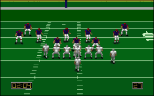 Front Page Sports Football Pro Gameplay (DOS)