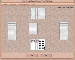 Fun Crazy Eights Gameplay (Windows)