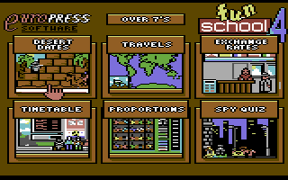 Fun School 4: for 7 to 11 year olds Gameplay (Commodore 64)