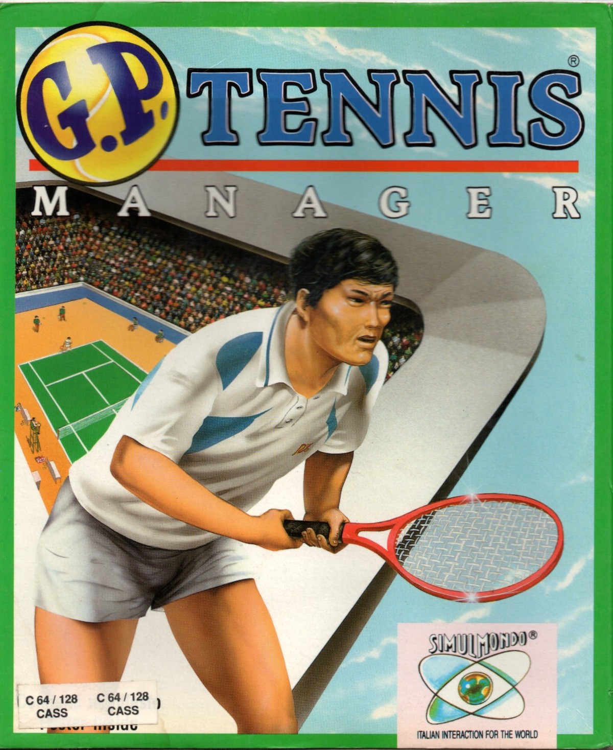 G.P. Tennis Manager Game Cover