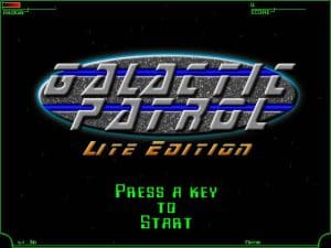 Galactic Patrol Gameplay (Windows)