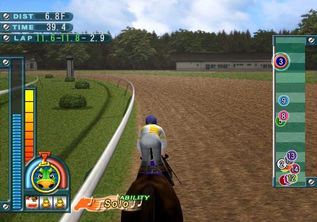 Gallop Racer 2 Gameplay (PlayStation 2)